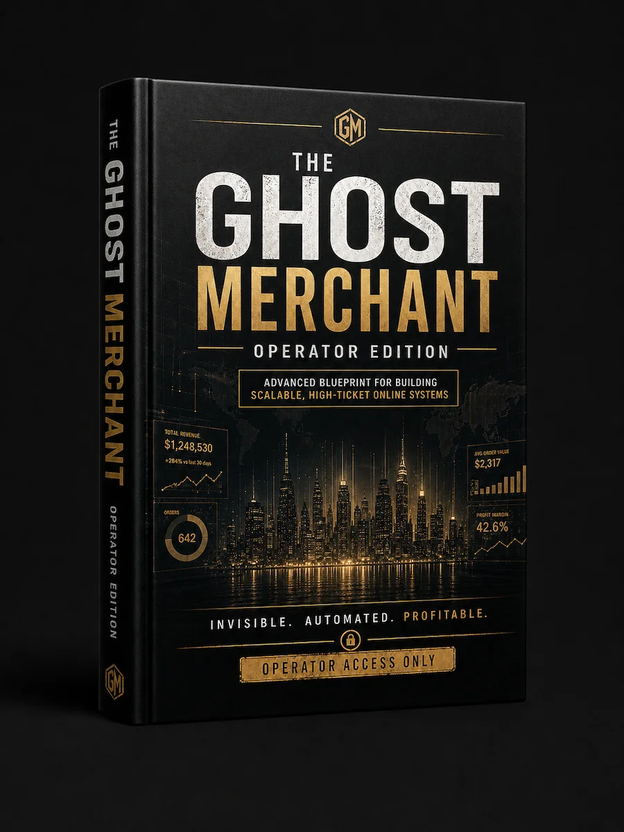 The Ghost Merchant (Operator Edition) eBook cover