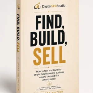 Find, Build, Sell
